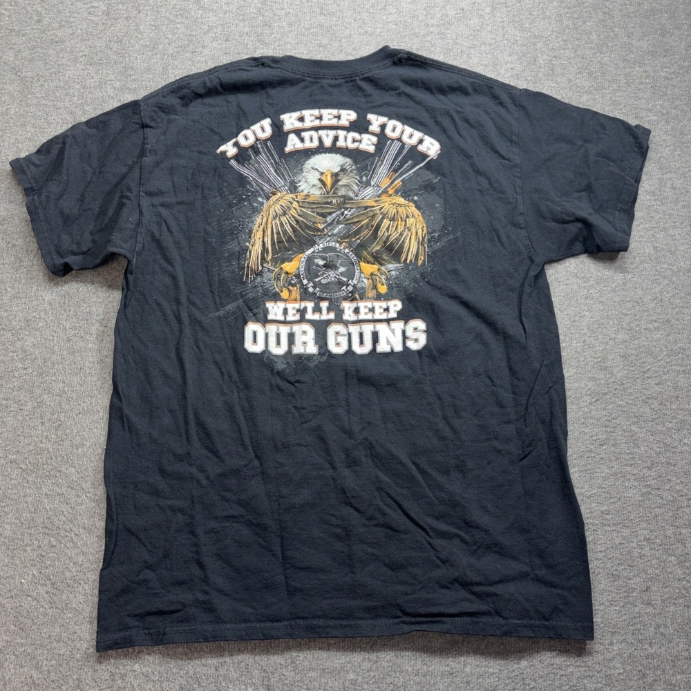 Men's‎ NRA You Keep Your Advice T-Shirt National Rifle Association Large